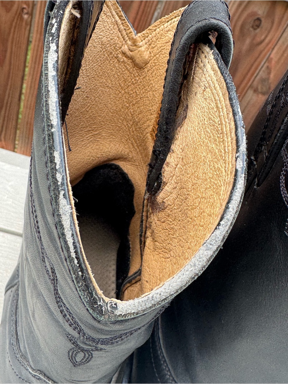 Ariat Heritage Roper Black Leather Western Boots Men’s 10EE Wide - Picture 14 of 16